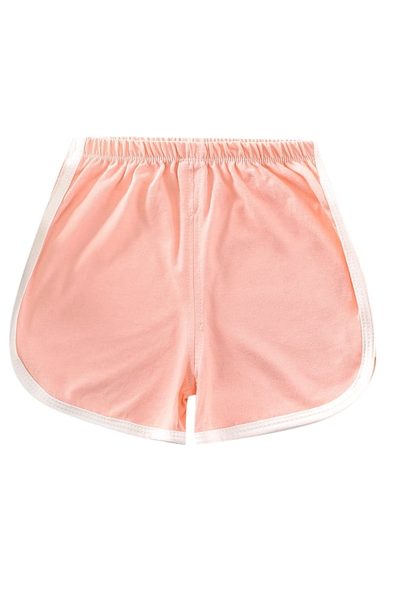 Girls Shorts Girls Sweatpants Baby Girl Summer Short Female Cute Shorts Clothes Outfits Yellow,18-24 Months