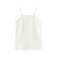 thumbnail image 1 of Ketyyh-chn99 Girls Tank Tops Baby Girl Summer Clothes Toddler Tank Top Kids Undershirts Soft Undershirt for Girls White,5-6 Years, 1 of 3