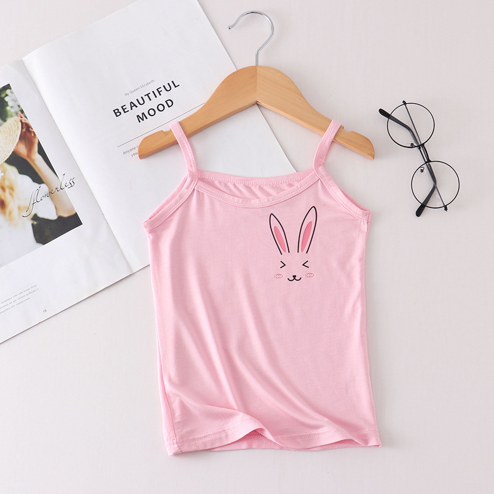 Ketyyhchn99 Girls Tank Tops Undershirts Cami T Shirts Baby Girls' and