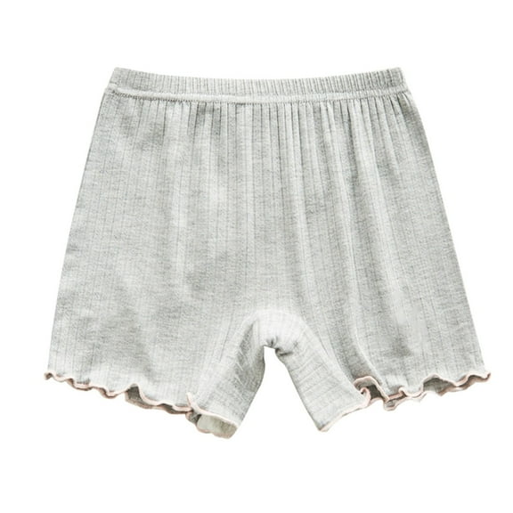 Ketyyh-chn99 Girls Underwear 2024 Panties Girls Comfort Assorted Brief Super Soft Cotton Underwear (Grey,6-7 Years)