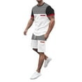 thumbnail image 1 of Ketyyh-chn99 Gym Outfits for Men Set Men's Jogging Tracksuits Casual 2 Piece Sweatsuits Set Full Zip Long Sleeve Outfit, 1 of 5
