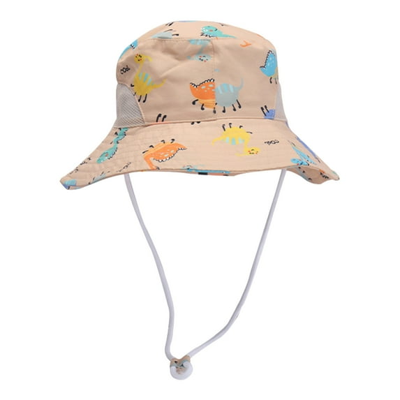 Ketyyh-chn99 Hats for Kids Baby Sun Hat Beach Toddler Hats Cute UPF 50+ Summer Boy Girls Hats Khaki