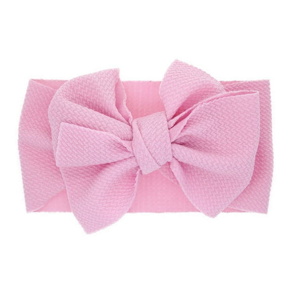 Ketyyh-chn99 Headband for Baby Girl Cute Hair Bows Flower Hair Accessories for Kids Pink
