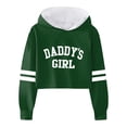 thumbnail image 1 of Ketyyh-chn99 Hoodies for Teen Girls Cute Trendy Girls Hooded Sweatshirt with Pockets Waffle Cute Hoodies for Teens Trendy Oversized Sweaters Kids Winter Clothes Size for 10-12 Years,Green, 1 of 4