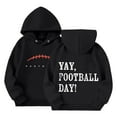thumbnail image 1 of Ketyyh-chn99 Hoodies for Teen Girls Cute Trendy Kids Jacket Youth Girls Half Zip Sweatshirt Solid Fleece Quarter Zip Pullover Hoodis Fall Clothes for Teen Girls Thumb Hole Size for 8-9 Years,Black, 1 of 7
