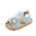 thumbnail image 1 of Ketyyh-chn99 Sandals Girls First Walking Shoes for Baby Boy Unisex Kids Closed Toe Casual Sandals Flexible & Non-Slip Rubber(/Toddler) for 6,Blue, 1 of 6