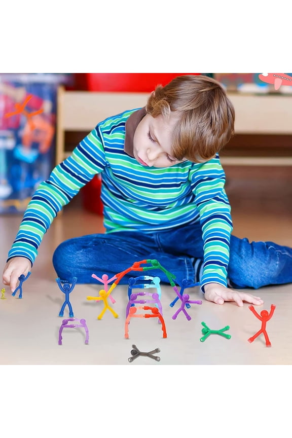 Mini Man Magnetic Toy Fun Novelty Durable Safe Lovely Creative Multicolor Travel Matchstick Men for
