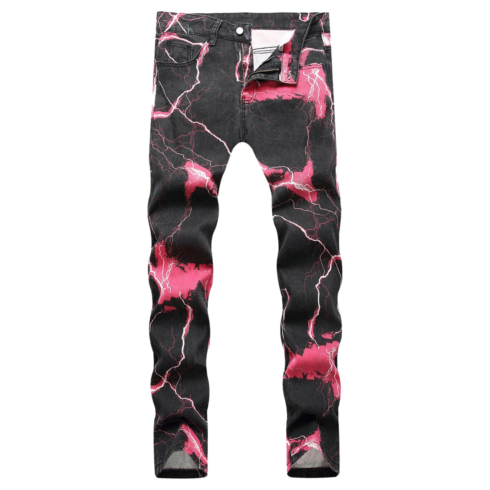 Roomy sanded men's jeans main image 1