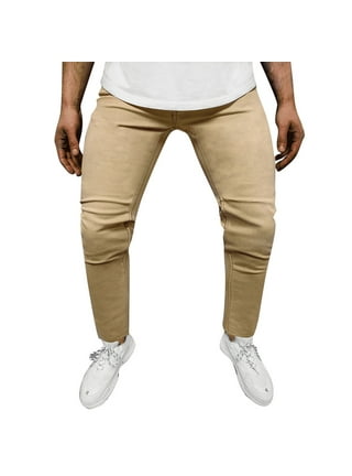 Slim bootcut khakis mens best sale