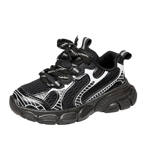 Ketyyh-chn99 Kids Shoes Toddlers Shoes Breathable Mesh Casual Running Shoe Athletic Sneaker for Toddle Kid Girl and Boy Black,11