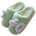 thumbnail image 1 of Ketyyh-chn99 Kids Slippers Boys Winter Warm Shoes Kids Slippers Boys Girls Indoor House Slip On Shoes Outdoor Breathable Little Big Kid Winter Slippers Size for US 2,Green, 1 of 6