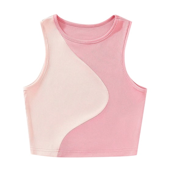 Ketyyh-chn99 Kids Underwear Girls Undershirts Girls' Sports Bras Comfortable Cotton Wireless Little Girls Training Bras Red,17-18 Years