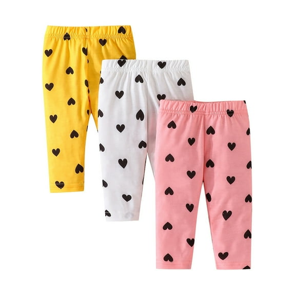 Ketyyh-chn99 Leggings for Girls Baby Girl Clothes Fashion Bell Bottom Pants Toddler Kids Girl Leggings White,12-18 Months