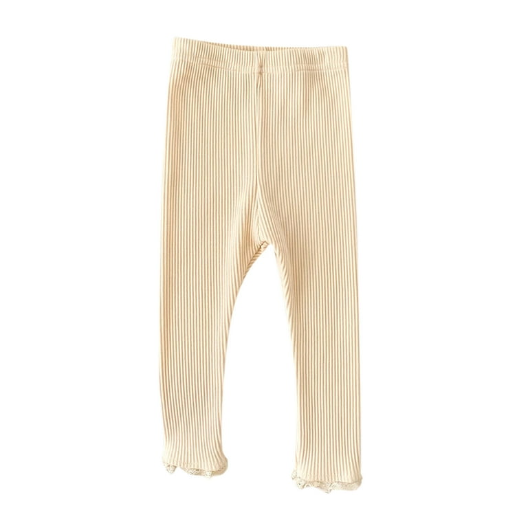 Girls beige leggings best sale