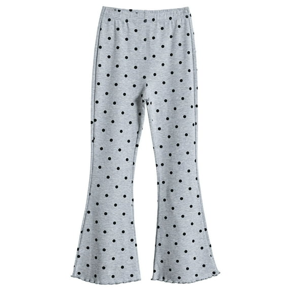 Ketyyh-chn99 Leggings for Girls Shorts Waist Sports Shorts Girls Leggings Pants Size for 11-12 Years,Grey