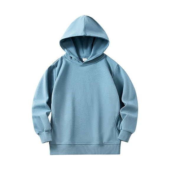 Ketyyh-chn99 Little & Big Girls Zip Up Hoodie Toddler Sweatshirt Hoodies for Teen Girls Trendy Y2K Cute Long Sleeve Letter Print Sweatshirts Pullover Tops With Pockets Size for 2-3 Years,Sky Blue