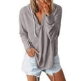 thumbnail image 1 of Ketyyh-chn99 Long Sleeve Shirts for Women Plus Size Women Shirt Blouse Top 2024 GY1,M, 1 of 4