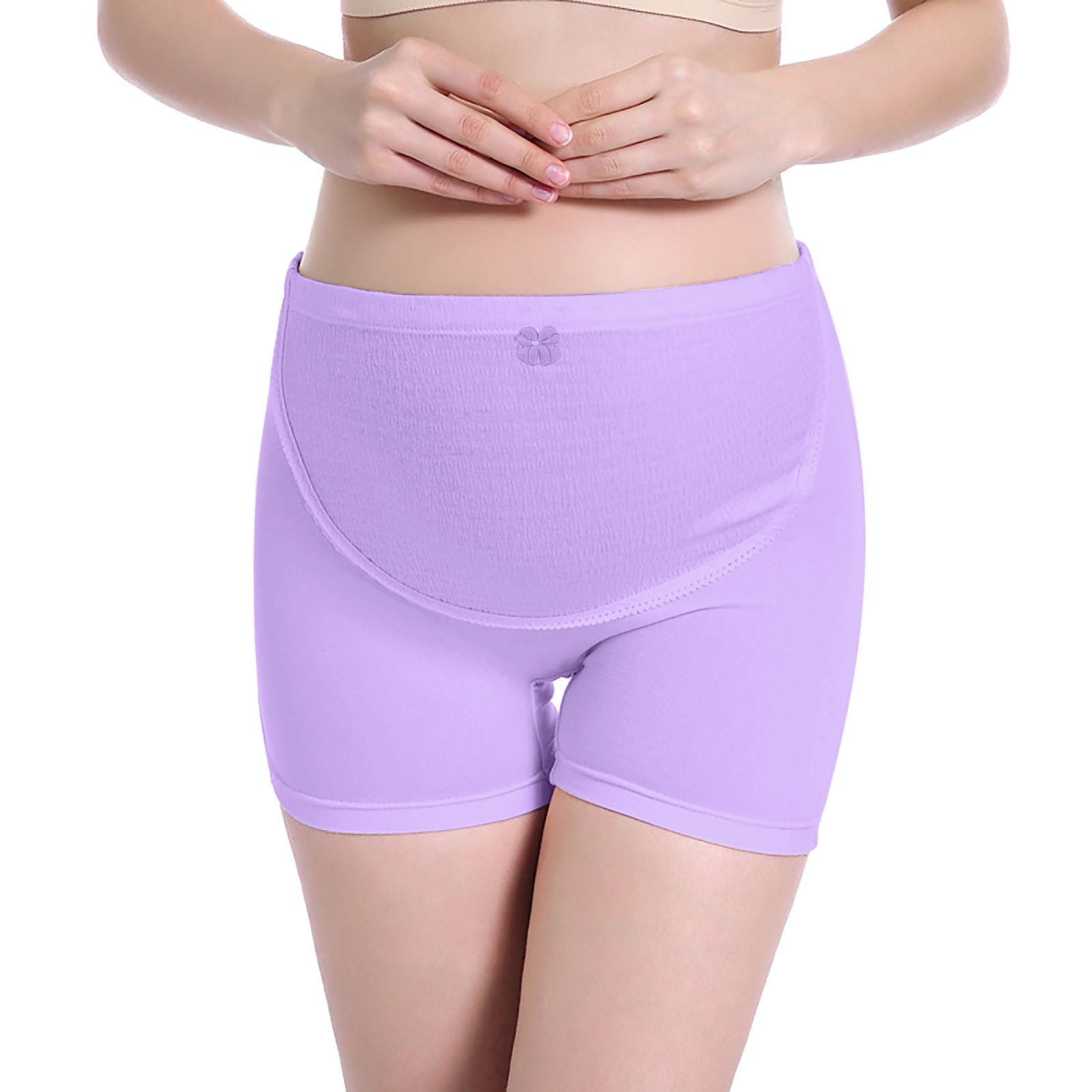 Ketyyhchn99 Maternity Underwear Seamless Cotton Briefs Panties Women's