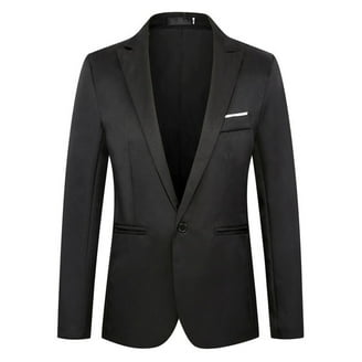 Youmylove Men's Tuxedo Jacket Wedding Blazer Christmas Suit Funny
