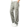 thumbnail image 1 of Ketyyh-chn99 Men Loose Casual Sport Pants Gym Trousers Running Joggers Sweatpants Grey,3XL, 1 of 4