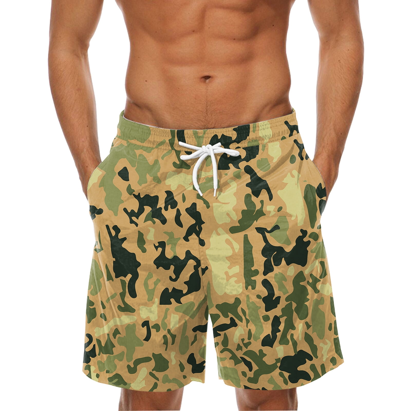 Ketyyh-chn99 Men Shorts Board Shorts Swimwear Mens Short Swim Trunks ...