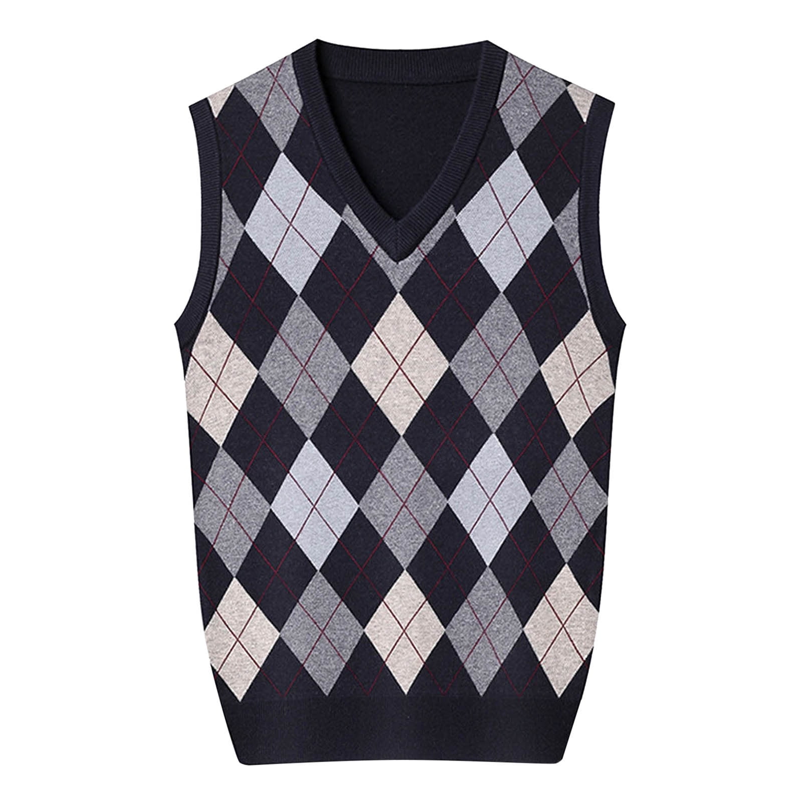 Ketyyh-chn99 Men Sweater Sleeveless Fashion Fall Clothes