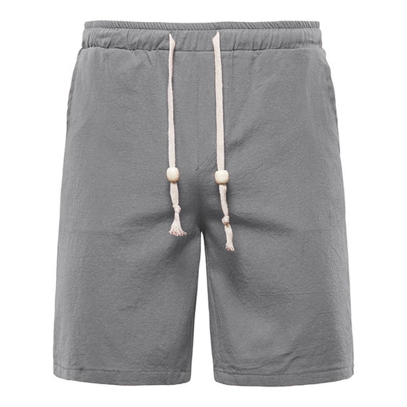 Ketyyh-chn99 Men's Boxer Shorts Summer Short Pant Liner Swimwear Swim Shorts Pocket Swimsuit Gray,XL