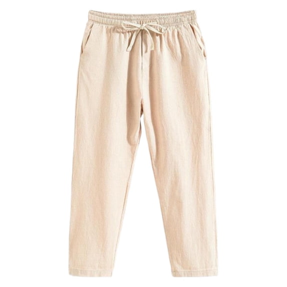 Ketyyh-chn99 Men's Pants Relaxed Fit Work Wear Outdoor Casual Pants Khaki,XL
