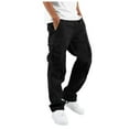thumbnail image 1 of Ketyyh-chn99 Men's Running Pants Lightweight Joggers Athletic Pants with Pockets Cargo Pants for M,Black, 1 of 5