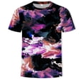 thumbnail image 1 of Ketyyh-chn99 Men's T Shirts Tops for Men Short Tunic Tops for Full Pants Casual Blouse Shirts Purple,L, 1 of 4