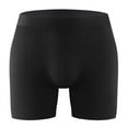 thumbnail image 1 of Ketyyh-chn99 Men's Underwear High-Performance Breathable Trunks Boxer Briefs Short Leg Underpants Black,XL, 1 of 4