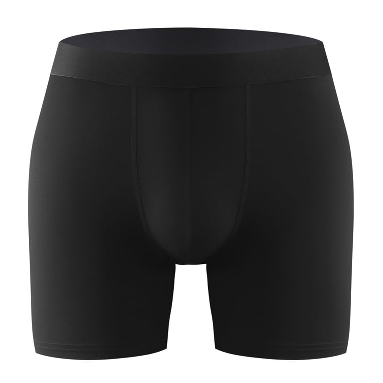 y❤︎ Ketyyh-chn99 Men's Underwear Solid Color Stretch Boxer Briefs 2023
