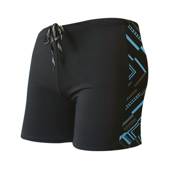 Ketyyh-chn99 Mens Boxer Shorts Summer Short Pant Men's Quick Dry Board Shorts Stretch Swim Trunks with Zipper Pockets Black,2XL