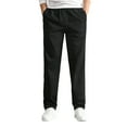 thumbnail image 1 of Ketyyh-chn99 Mens Cargo Pants 2024 Classic Loose Fit Work Wear Trousers Black,2XL, 1 of 5