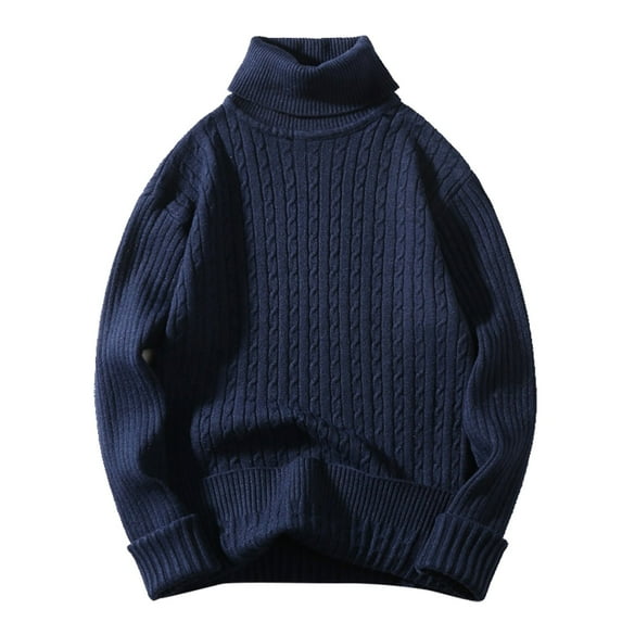 Ketyyh-chn99 Mens Lightweight Sweaters Vintage Sweatshirt Male Pullover Tops Navy,XL