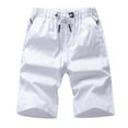 thumbnail image 1 of Ketyyh-chn99 Mens Shorts Casual Casual Comfortable Workout Shorts Elastic Shorts White,5XL, 1 of 5
