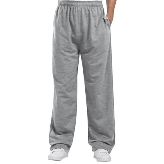 Ketyyh-chn99 Mens Sweatpants 2023 Relaxed Fit Elastic Waist Pants for Men Grey,2XL