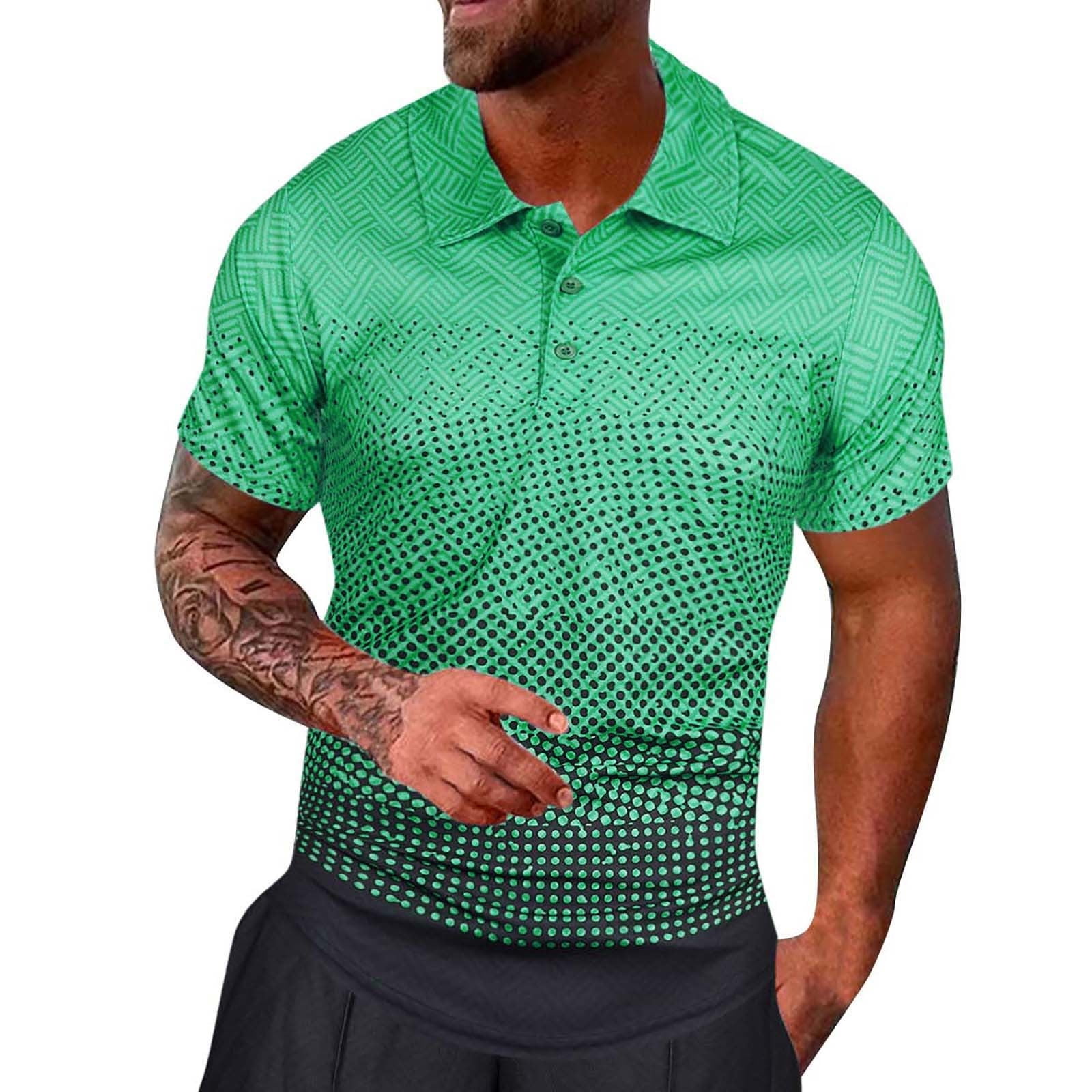 Ketyyhchn99 Mens Tall T Shirts 2024 Summer Men's Shirt Polo Shirt