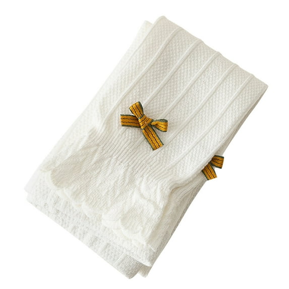 Ketyyh-chn99 Pants for Girls Toddler Clothes Pants Elastic Waist Girl Fall Pants White,L