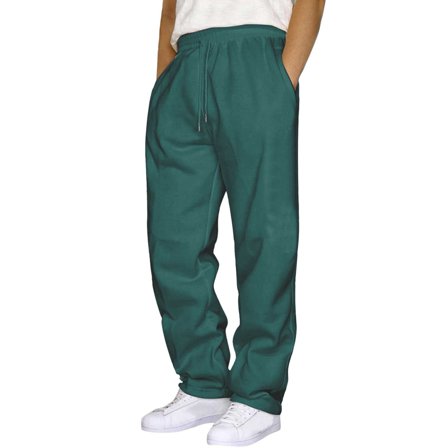 Ketyyh-chn99 Pants for Men Stretch Waist Straight Fit 2024 Relaxed Fit Work Wear Outdoor Casual Pants Green,2XL
