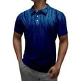 thumbnail image 1 of Ketyyh-chn99 Polo T Shirts for Men Fashion Golf Shirt Casual Collared Shirt Lightweight Work Shirts Blue,M, 1 of 4