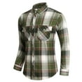 thumbnail image 1 of Ketyyh-chn99 Shirt for Men Button Down Flannel Shirt C,7XL, 1 of 4