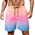 thumbnail image 1 of Ketyyh-chn99 Shorts Men Board Shorts Swimwear Men’s Swim Shorts Stretch Swimming Board Trunks Beach Shorts Orange,S, 1 of 5