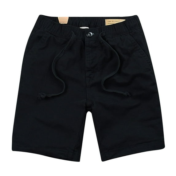 Ketyyh-chn99 Shorts for Men Mens Gym Training Shorts Workout Sports Casual Short Black,L
