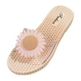 thumbnail image 1 of Ketyyh-chn99 Shower Shoes for Women Shower Shoes Mens Arch Support Slides Summer Slip on Beach Shoes Pink,8, 1 of 5
