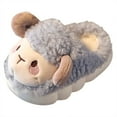 thumbnail image 1 of Ketyyh-chn99 Slippers Toddler Comfort House Slippers Cute Warm Plush Slip-On Boys Girls Sky Blue,28, 1 of 3