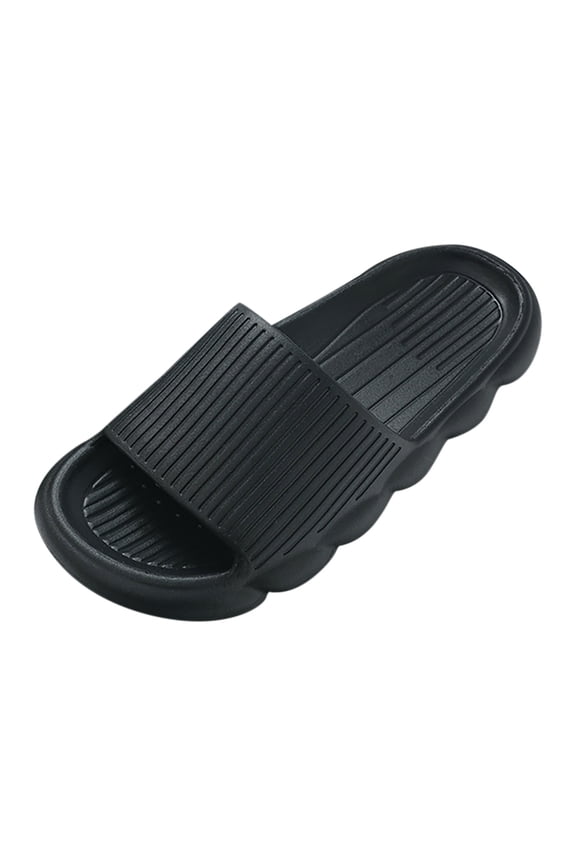 Slippers for Men Shower Shoes Men Summer Beach Shoes Sandals Male Slipper Casual Flat Shoesmen's Slippers Black,9