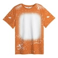 thumbnail image 1 of Ketyyh-chn99 Summer Outfits for Girls Little Girls T Shirt Tops Kids Casual Outfits Orange,140, 1 of 3