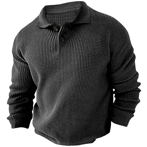 Ketyyh-chn99 Sweaters for Men Oversized Pullover Sweaters Tops Grey,M