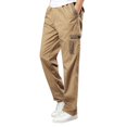 thumbnail image 1 of Ketyyh-chn99 Sweatpants Mens Casual Pants with Pockets Pants Men Slim Fit Yellow,XL, 1 of 5